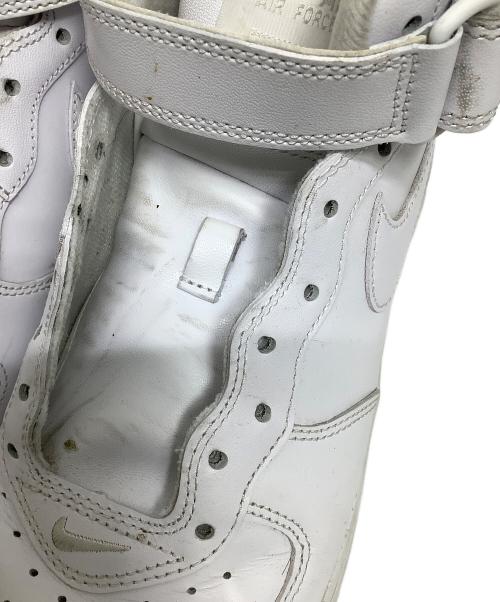 NIKE（ナイキ）NIKE (ナイキ) Supreme (シュプリーム) AIR FORCE 1 MID SP ホワイト サイズ:27.5cmの古着・服飾アイテム