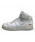NIKE (ナイキ) Supreme (シュプリーム) AIR FORCE 1 MID SP ホワイト サイズ:27.5cm：13000円