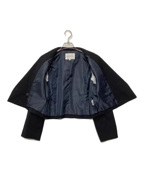 ARPEGE STORY（アルページュストーリー）Arpege story (アルページュストーリー) クロップドテーラードジャケット ネイビー サイズ:2の古着・服飾アイテム