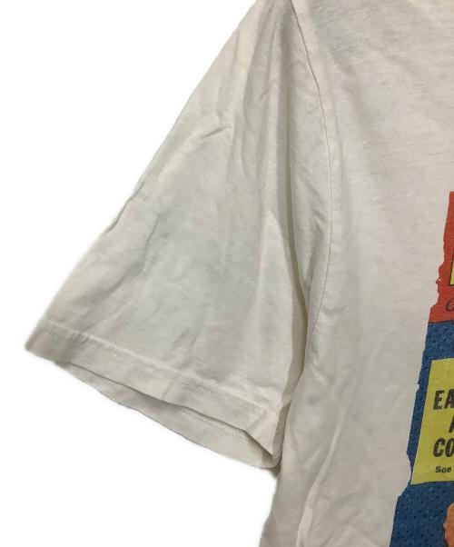 Hysteric Glamour（ヒステリックグラマー）Hysteric Glamour (ヒステリックグラマー) プリントTシャツ ホワイト サイズ:Mの古着・服飾アイテム