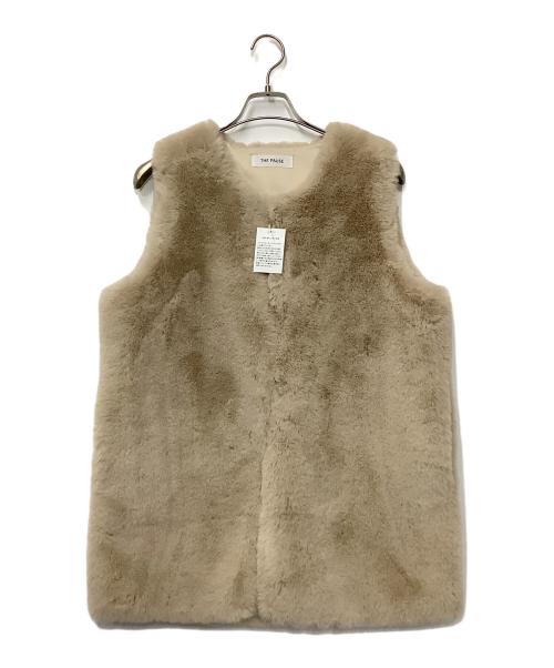 THE PAUSE（ザポーズ）THE PAUSE (ザポーズ) エコファージレ ベージュ サイズ:F 未使用品の古着・服飾アイテム