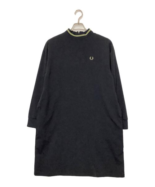 FRED PERRY（フレッドペリー）FRED PERRY (フレッドペリー) 長袖ワンピース ネイビー サイズ:36の古着・服飾アイテム