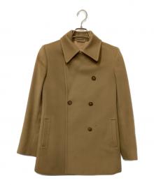 MaxMara（マックスマーラ）の古着「ショートコート」｜ベージュ