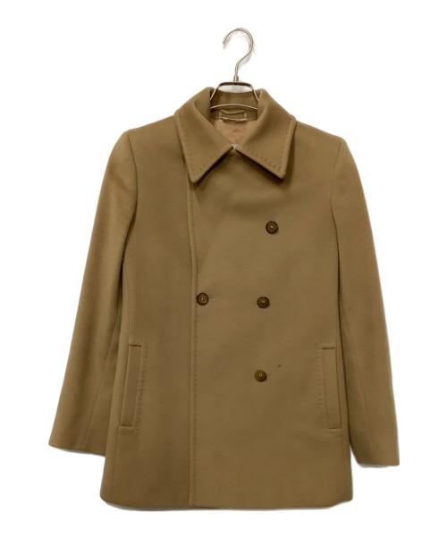 MaxMara（マックスマーラ）MaxMara (マックスマーラ) ショートコート ベージュ サイズ:38の古着・服飾アイテム