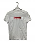 MONCLERモンクレール）の古着「半袖カットソー」｜ホワイト