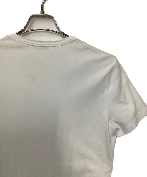 MONCLER（モンクレール）MONCLER (モンクレール) 半袖カットソー ホワイト サイズ:Sの古着・服飾アイテム