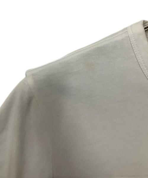 MONCLER（モンクレール）MONCLER (モンクレール) 半袖カットソー ホワイト サイズ:Sの古着・服飾アイテム