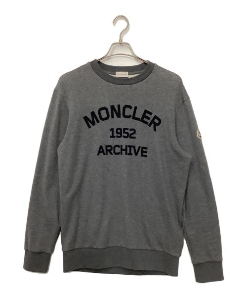 MONCLER（モンクレール）MONCLER (モンクレール) スウェット グレー サイズ:Sの古着・服飾アイテム