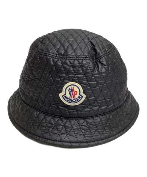 MONCLER（モンクレール）MONCLER (モンクレール) ハット ブラック サイズ:Sの古着・服飾アイテム