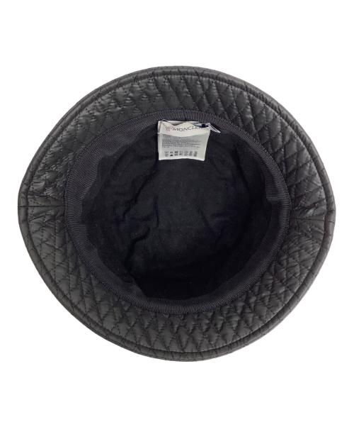 MONCLER（モンクレール）MONCLER (モンクレール) ハット ブラック サイズ:Sの古着・服飾アイテム