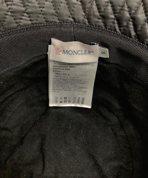 MONCLER（モンクレール）MONCLER (モンクレール) ハット ブラック サイズ:Sの古着・服飾アイテム