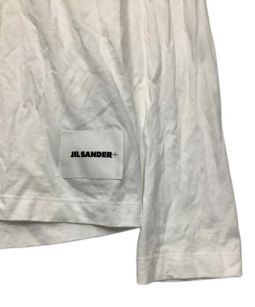 JIL SANDER（ジルサンダー）JIL SANDER (ジルサンダー) 長袖カットソー ホワイト サイズ:Mの古着・服飾アイテム