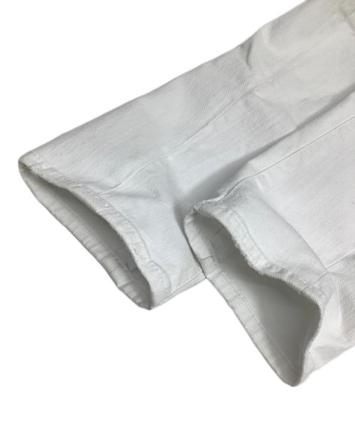 DSQUARED2（ディースクエアード）DSQUARED2 (ディースクエアード) ストレートパンツ ホワイト サイズ:44の古着・服飾アイテム