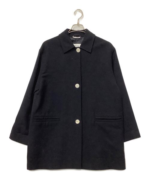 MaxMara（マックスマーラ）MaxMara (マックスマーラ) ショートコート ネイビー サイズ:42の古着・服飾アイテム