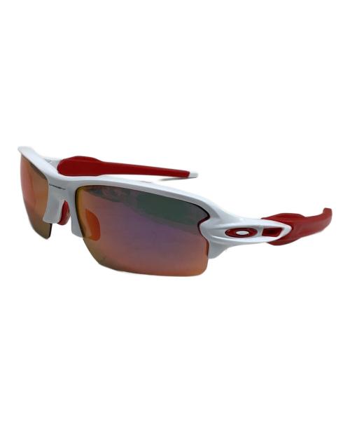 OAKLEY（オークリー）OAKLEY (オークリー) サングラス レッド×ホワイト サイズ:FREEの古着・服飾アイテム