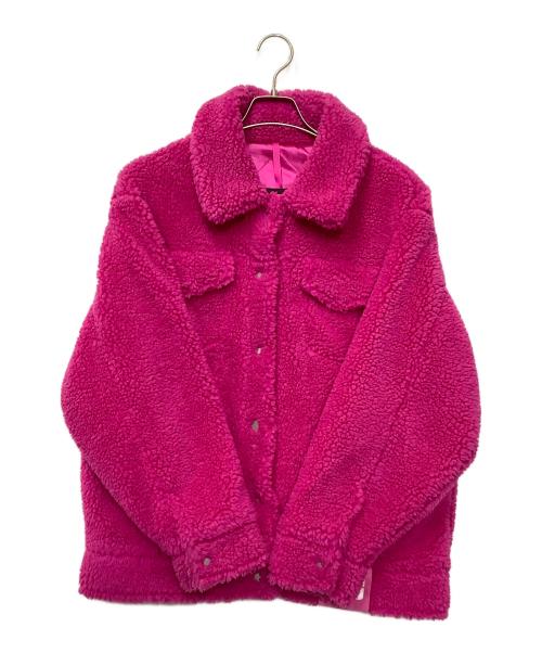 UGG（アグ）UGG (アグ) ボアジャケット ピンク サイズ:Mの古着・服飾アイテム