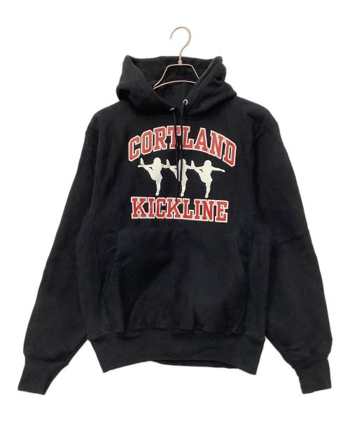 Champion REVERSE WEAVE（チャンピオン リバース ウィーブ）Champion REVERSE WEAVE (チャンピオン リバース ウィーブ) プルオーバーパーカー ネイビー サイズ:Sの古着・服飾アイテム