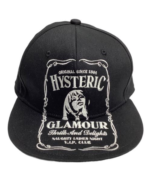 Hysteric Glamour（ヒステリックグラマー）Hysteric Glamour (ヒステリックグラマー) キャップ ブラック サイズ:FREE 未使用品の古着・服飾アイテム