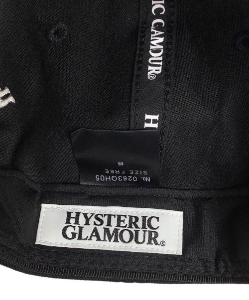 Hysteric Glamour（ヒステリックグラマー）Hysteric Glamour (ヒステリックグラマー) キャップ ブラック サイズ:FREE 未使用品の古着・服飾アイテム