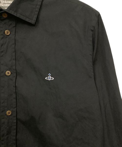 Vivienne Westwood（ヴィヴィアンウエストウッド）Vivienne Westwood (ヴィヴィアンウエストウッド) 長袖シャツ ブラック サイズ:48の古着・服飾アイテム