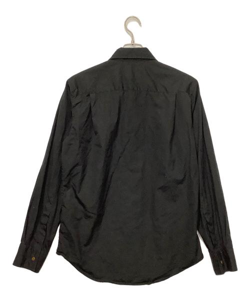 Vivienne Westwood（ヴィヴィアンウエストウッド）Vivienne Westwood (ヴィヴィアンウエストウッド) 長袖シャツ ブラック サイズ:48の古着・服飾アイテム