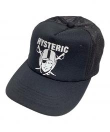 Hysteric Glamour（ヒステリックグラマー）の古着「メッシュキャップ」｜ブラック