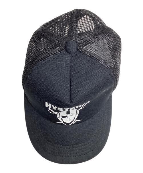 Hysteric Glamour（ヒステリックグラマー）Hysteric Glamour (ヒステリックグラマー) メッシュキャップ ブラック サイズ:FREEの古着・服飾アイテム