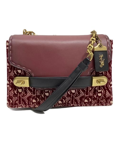COACH（コーチ）COACH (コーチ) ショルダーバッグ ボルドーの古着・服飾アイテム