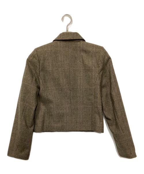 RANDEBOO（ランデブー）RANDEBOO (ランデブー) テーラードジャケット ブラウン サイズ:FREE 未使用品の古着・服飾アイテム