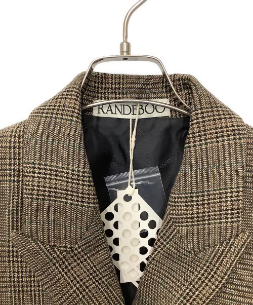 RANDEBOO（ランデブー）RANDEBOO (ランデブー) テーラードジャケット ブラウン サイズ:FREE 未使用品の古着・服飾アイテム