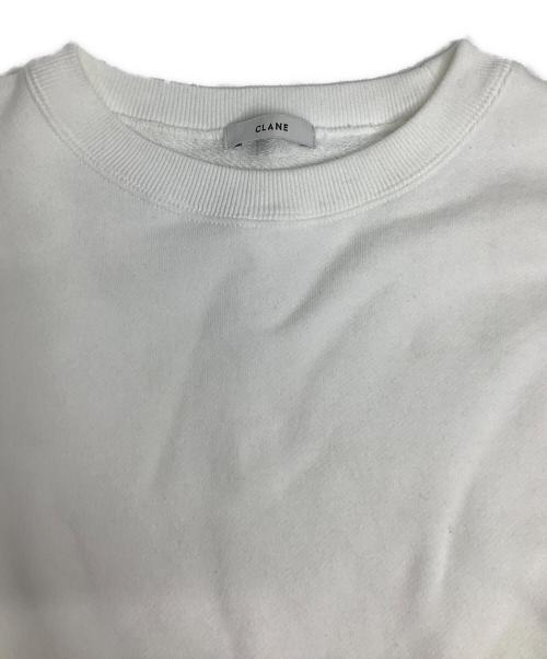 CLANE（クラネ）CLANE (クラネ) スウェット ホワイト サイズ:1の古着・服飾アイテム