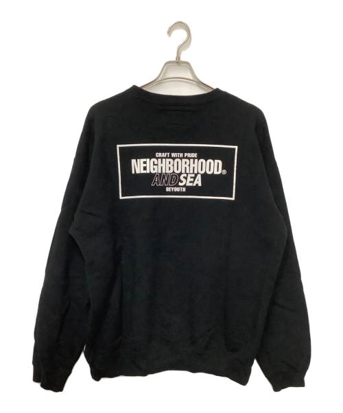 NEIGHBORHOOD（ネイバーフッド）NEIGHBORHOOD (ネイバーフッド) WIND AND SEA (ウィンダンシー) スウェット ブラック サイズ:Mの古着・服飾アイテム