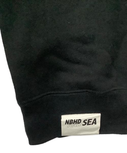 NEIGHBORHOOD（ネイバーフッド）NEIGHBORHOOD (ネイバーフッド) WIND AND SEA (ウィンダンシー) スウェット ブラック サイズ:Mの古着・服飾アイテム