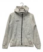 MAMMUTマムート）の古着「ジップパーカー」｜グレー