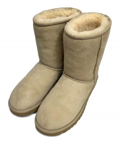 UGG ベージュ ムートンブーツ 長さ約24cm#M #冬は暖かく UGG ベージュ ムートンブーツ 長さ約24cm#M #冬は暖かく レディース