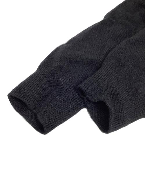 PLAY COMME des GARCONS（プレイコムデギャルソン）PLAY COMME des GARCONS (プレイコムデギャルソン) 薄手ニット ブラック サイズ:Lの古着・服飾アイテム
