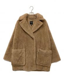 WEEKEND（ウィークエンド）の古着「ボアコート」｜ベージュ