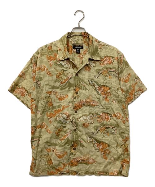 pataloha（パタロハ）pataloha (パタロハ) 半袖シャツ ベージュ サイズ:Sの古着・服飾アイテム