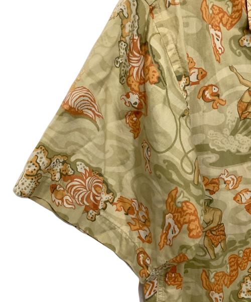 pataloha（パタロハ）pataloha (パタロハ) 半袖シャツ ベージュ サイズ:Sの古着・服飾アイテム