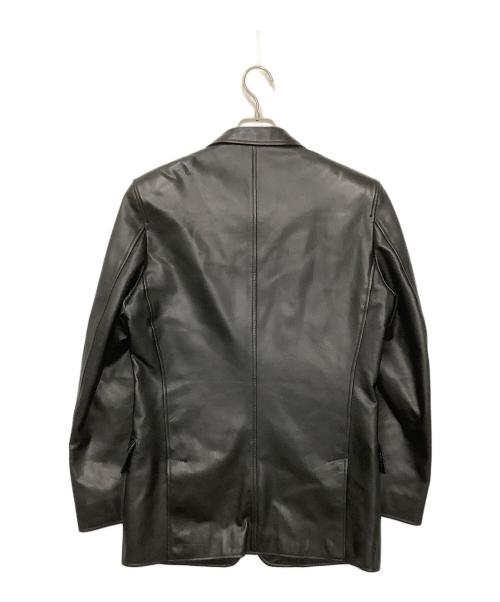 PAUL SMITH（ポールスミス）Paul Smith (ポールスミス) レザージャケット ブラック サイズ:Lの古着・服飾アイテム