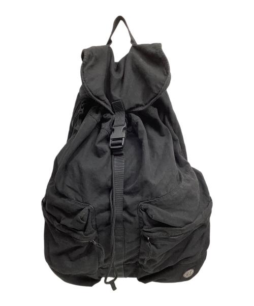 STONE ISLAND（ストーンアイランド）STONE ISLAND (ストーンアイランド) バックパック ブラック サイズ:FREEの古着・服飾アイテム