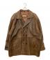 Wild Armor（ワイルドアーマー）の古着「ラムレザージャケット」｜ブラウン