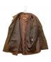 中古・古着 Wild Armor (ワイルドアーマー) ラムレザージャケット ブラウン サイズ:LL：7000円