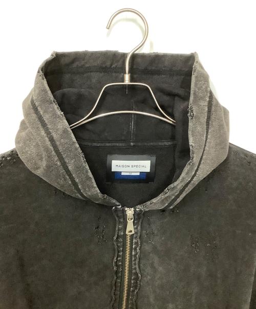 MAISON SPECIAL（メゾンスペシャル）MAISON SPECIAL (メゾンスペシャル) パーカー ブラック サイズ:Mの古着・服飾アイテム