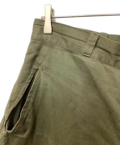フランス軍（フランスグン）フランス軍 (フランスグン) ミリタリーパンツ グリーン サイズ:13の古着・服飾アイテム