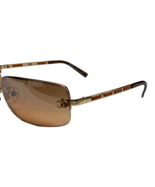 CHANEL（シャネル）CHANEL (シャネル) サングラス ブラウン サイズ:FREEの古着・服飾アイテム
