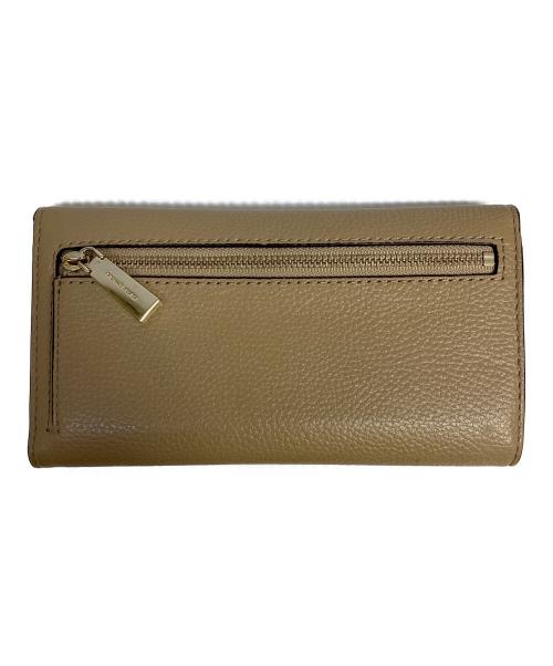 MICHAEL KORS（マイケルコース）MICHAEL KORS (マイケルコース) 長財布 ベージュの古着・服飾アイテム
