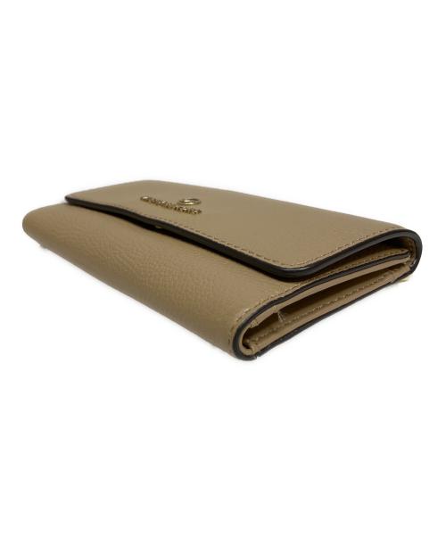 MICHAEL KORS（マイケルコース）MICHAEL KORS (マイケルコース) 長財布 ベージュの古着・服飾アイテム