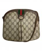 GUCCIグッチ）の古着「ショルダーバッグ」｜ベージュ