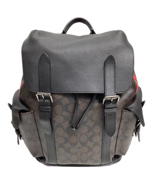 COACH（コーチ）COACH (コーチ) リュック ブラウン×ブラック サイズ:FREEの古着・服飾アイテム